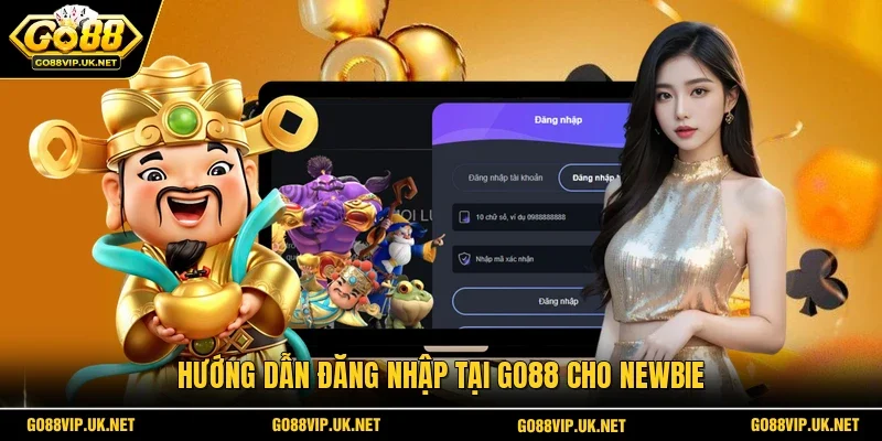 Hướng dẫn đăng nhập tại GO88 cho newbie